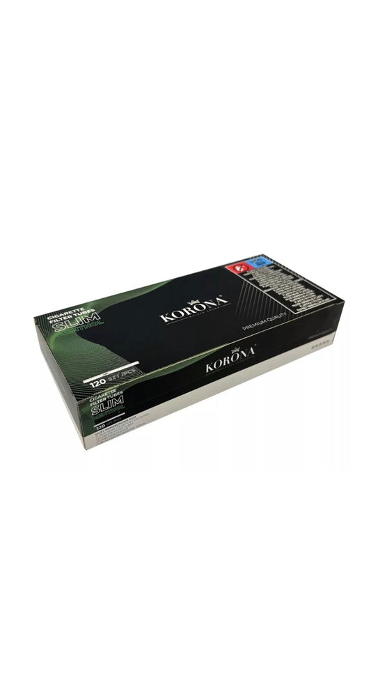 Korona Menthol 6.5mm Slim. 120 tubes per pack